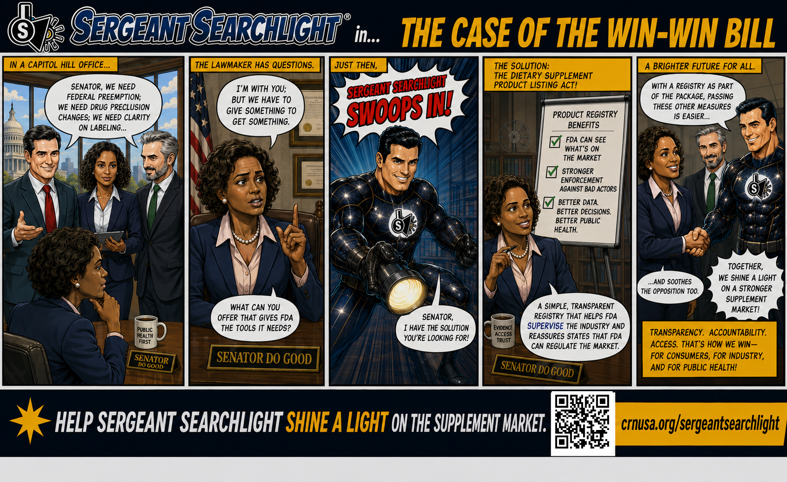 Sergeant Searchlight Episode 10 comic strip