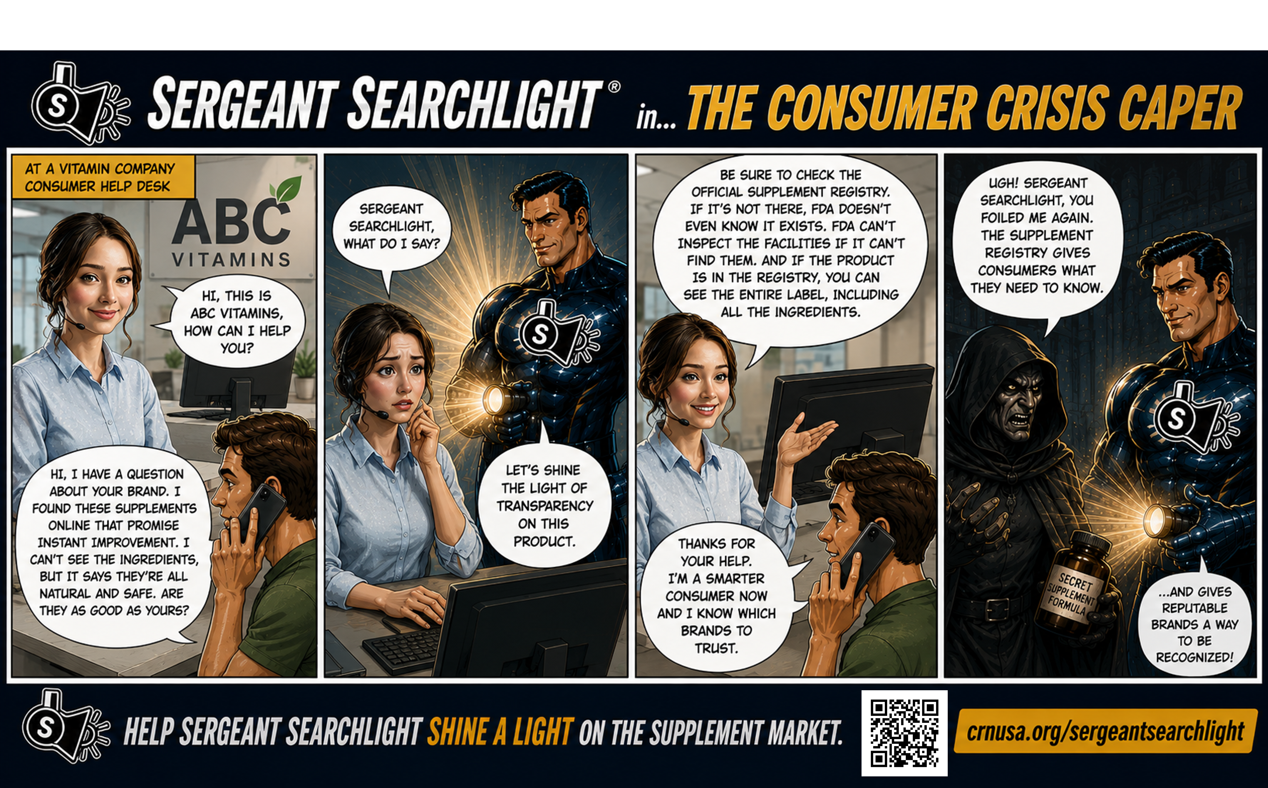 Sergeant Searchlight Episode 8 comic strip