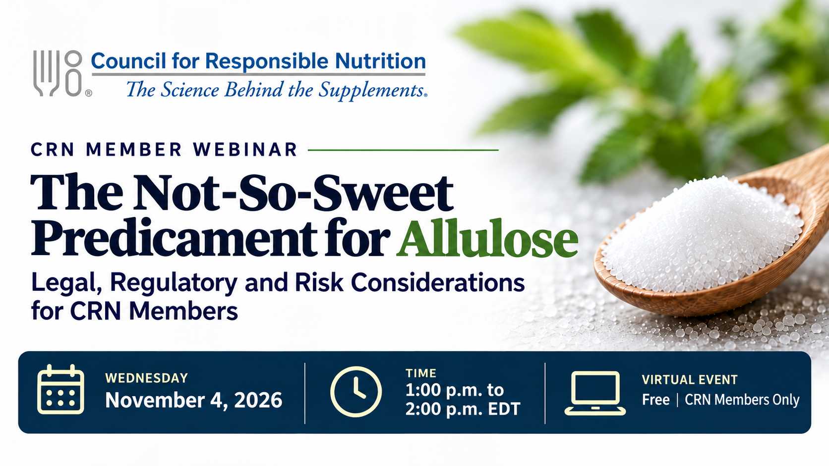 Allulose Webinar
