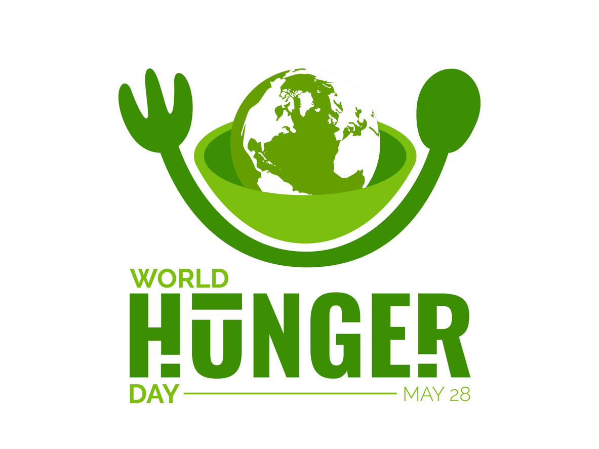 Logo, World Hunger Day.