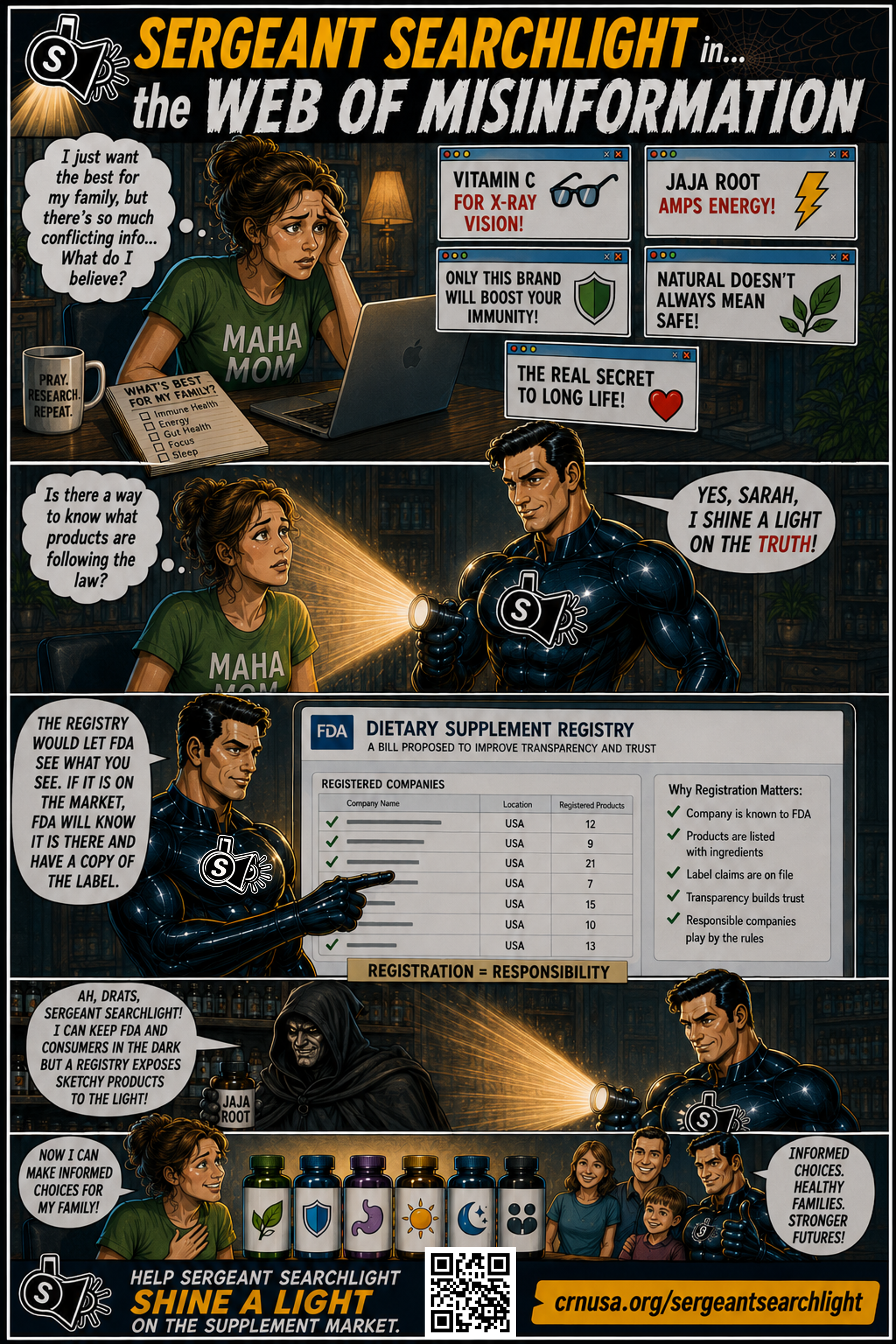 Sergeant Searchlight Episode 7 comic strip