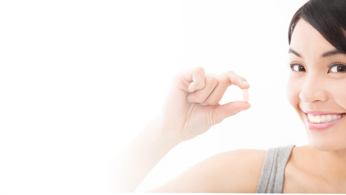 Healthy supplement user